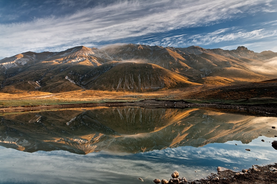 Gran sasso,   la k-way “sceglie” campo imperatore spot con L’Aquilana daria cimoroni