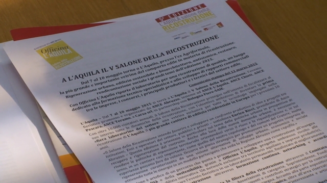 RIGENERAZIONE URBANA, BIOARCHITETTURA E ANTISISMICA I TEMI DELLA QUINTA EDIZIONE DEL “SALONE DELLA RICOSTRUZIONE”