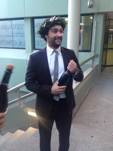 L’AQUILA, LAUREA IN SCIENZE POLITICHE PER RICCARDO LORENZETTI