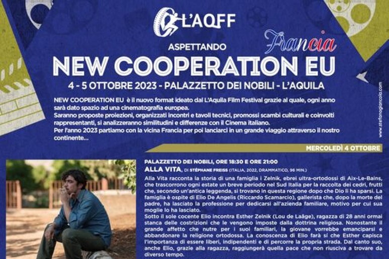 New Cooperation Eu, nuovo format ideato da L’Aquila Film Festival