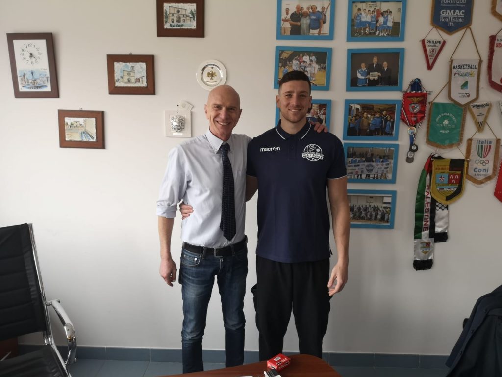 COLPO DI MERCATO, NUOVO BASKET AQUILANO INGAGGIA DALLA SERIE B ALDO GATTA