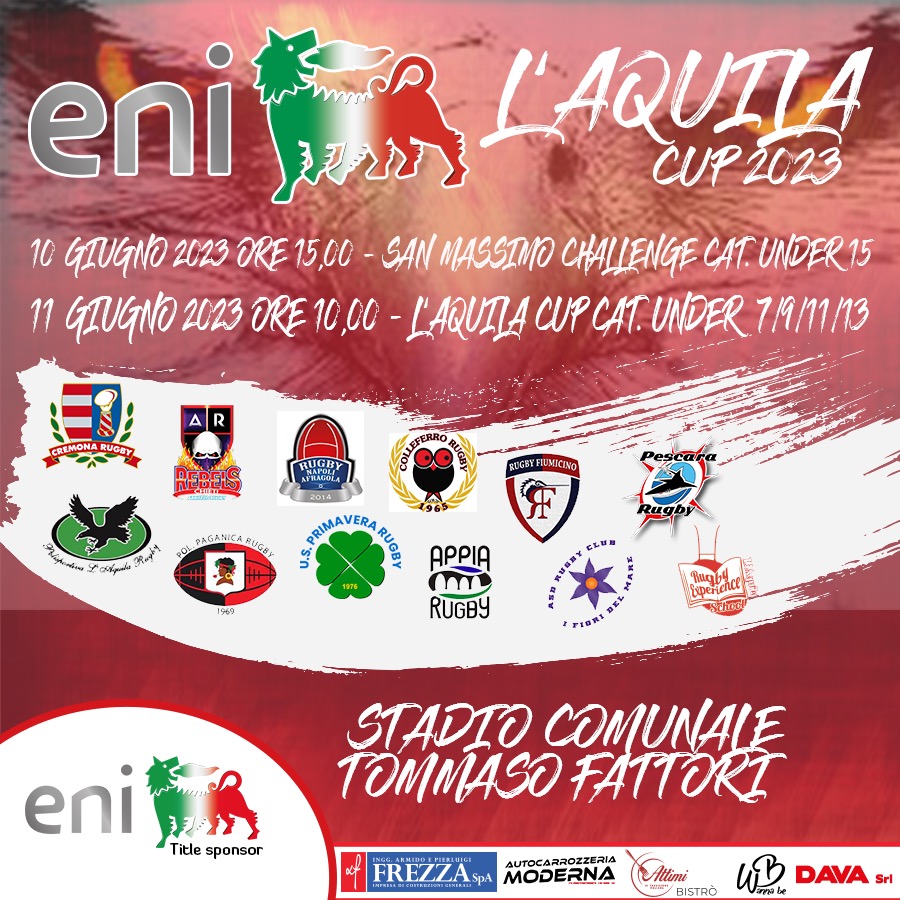 Torneo “Eni L’Aquila Cup”: sabato la terza edizione