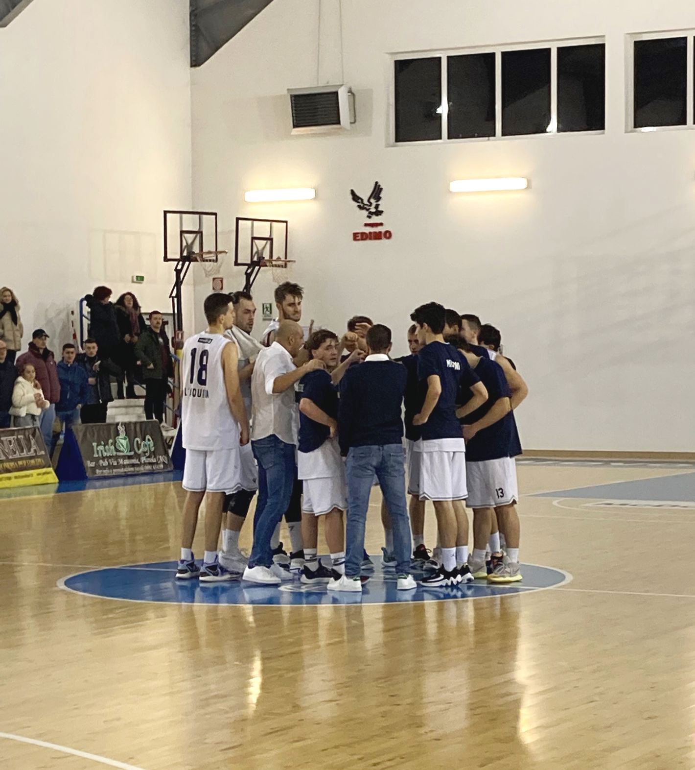 C gold, cade per la prima volta al ‘palaangeli’ il nuovo basket aquilano
