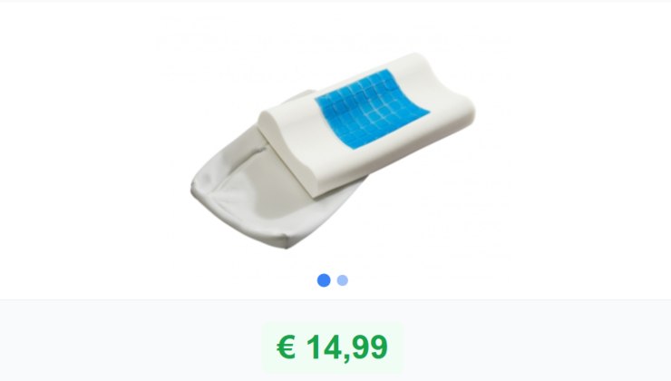 Lidl, offerta sul cuscino cervicale - aquilatv.it - 20250929