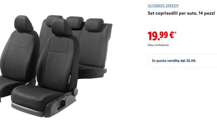 L'offerta di Lidl sugli accessori per l'auto - dentrolanotiziabreak.it - 20250923