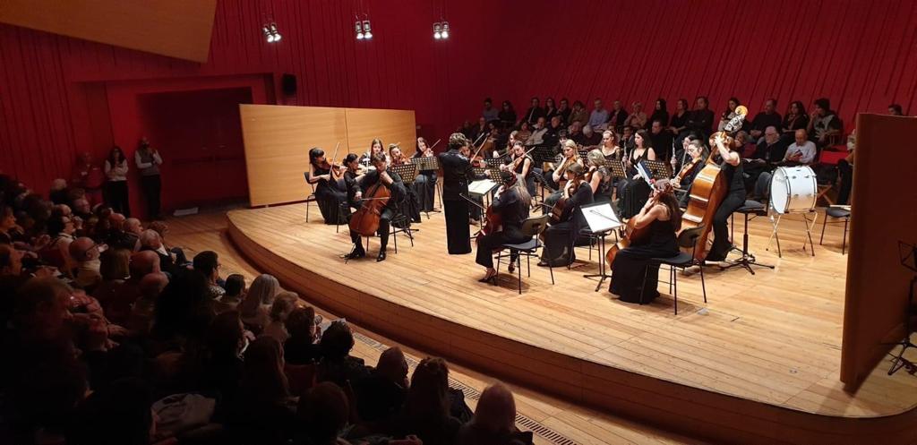 Auditorium Renzo Piano, standing ovation per la Sinfonia di Marianna Martinez