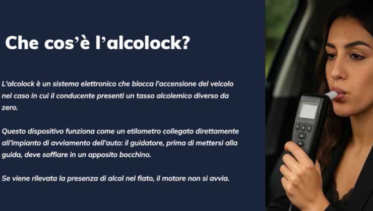 Alcolock obbligatorio, cosa dice la legge - aquilatv.it - 20251015
