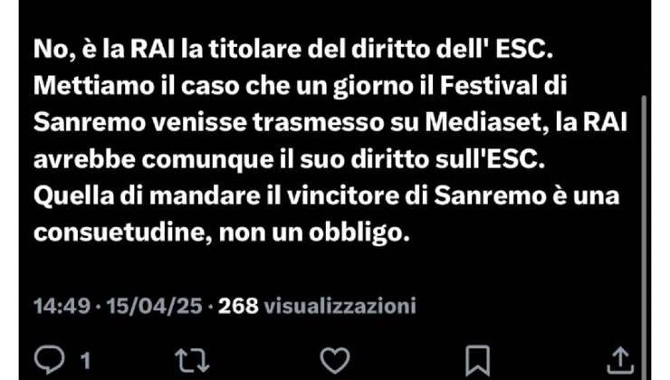 Commento social su Sanremo - aquilatv.it - 20251027
