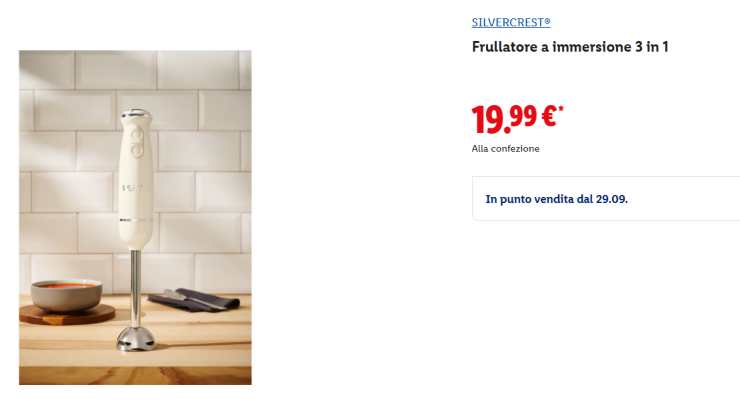 L'elettrodomestico 3 in 1 di Lidl - aquilatv.it - 20251002