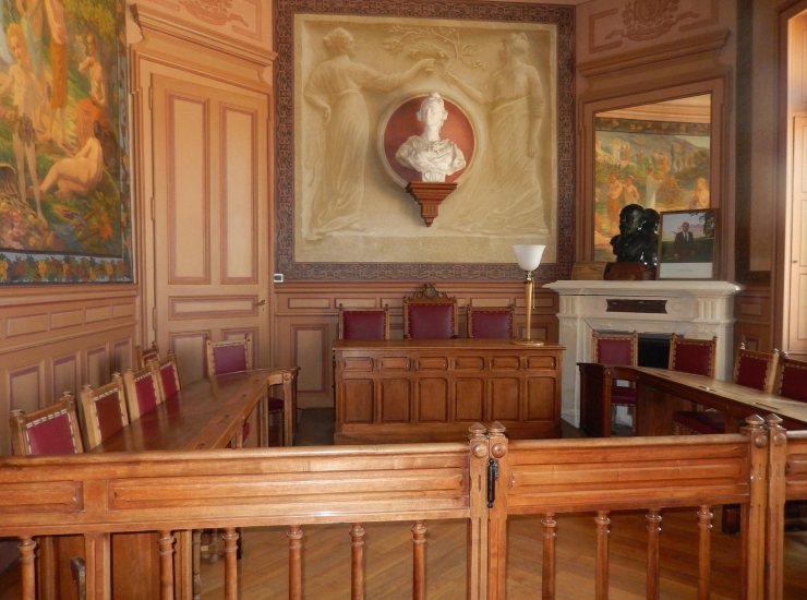 aula di tribunale