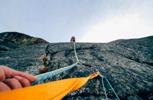 arrampicata in montagna