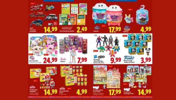 Lidl, promozione sui giocattoli di Natale - aquilatv.it - 20251104
